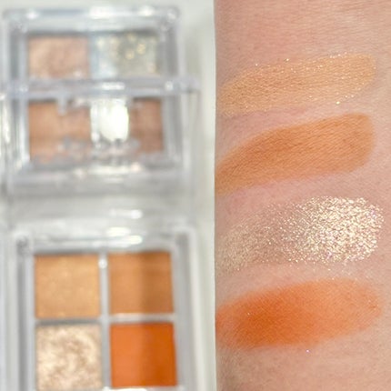 グリッターレイヤリングアイシャドウパレット/TWINKLE POP/アイシャドウパレットを使ったクチコミ(5枚目)