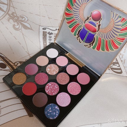 大英博物館 エジプトシリーズ アイシャドウパレット/ZEESEA/アイシャドウパレットを使ったクチコミ(2枚目)