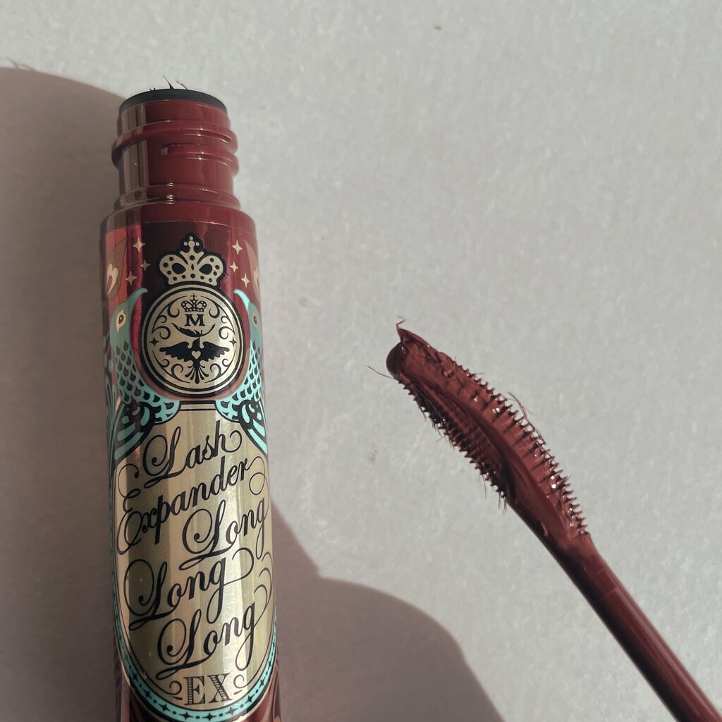 ラッシュエキスパンダー ロングロングロング EX RD505 カシスバーガンディー そよそよ/MAJOLICA MAJORCA/マスカラを使ったクチコミ（2枚目）