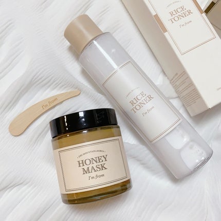 ハニーマスク/I'm from/洗い流すパック・マスクを使ったクチコミ(4枚目)