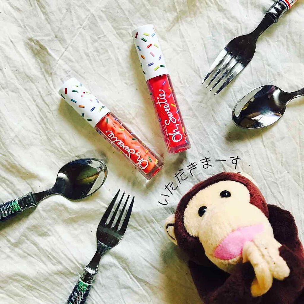 オー,スウィーティー リップカラー/M・A・C/リップグロスを使ったクチコミ(4枚目)