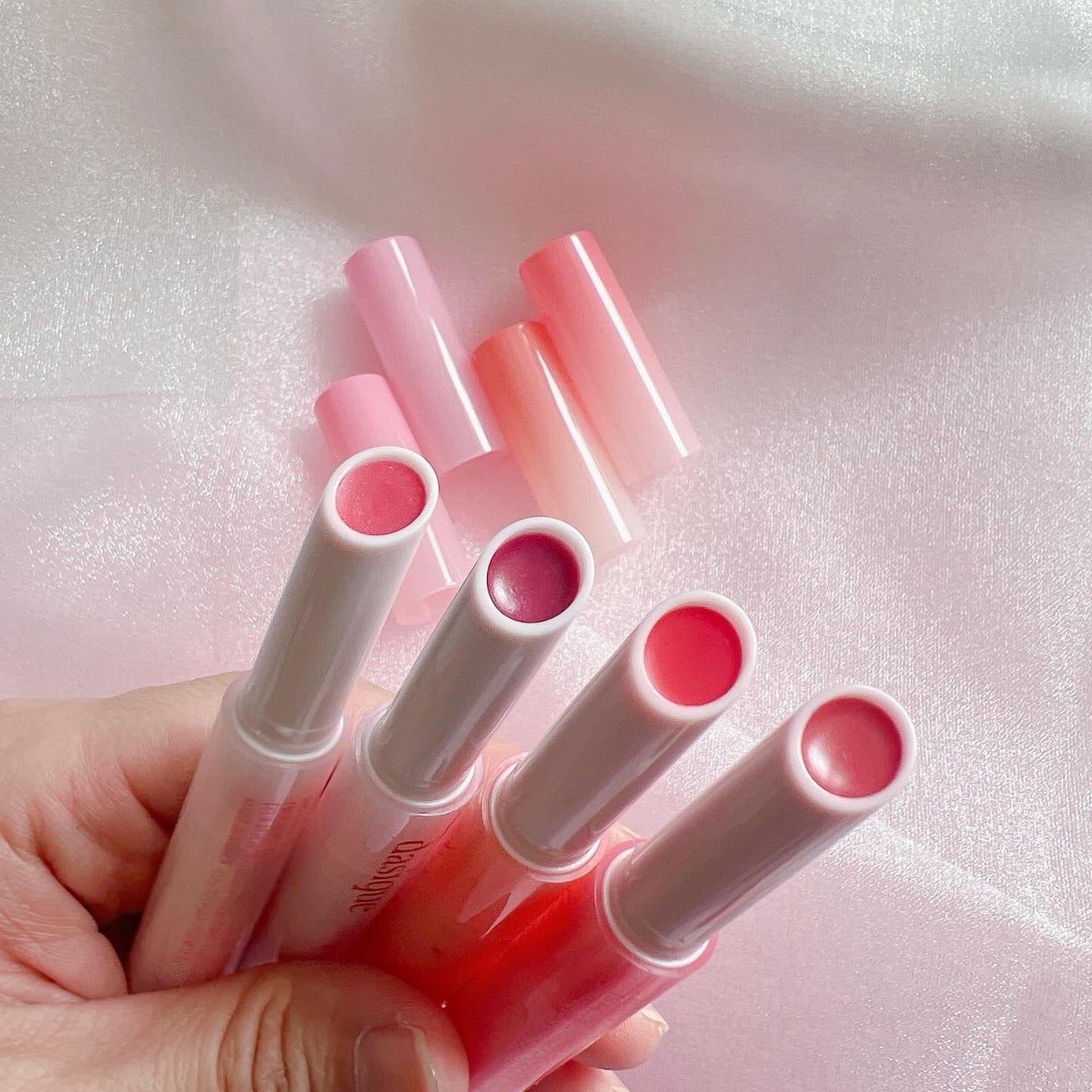 メルティングキャンディーバーム/dasique/口紅を使ったクチコミ(2枚目)