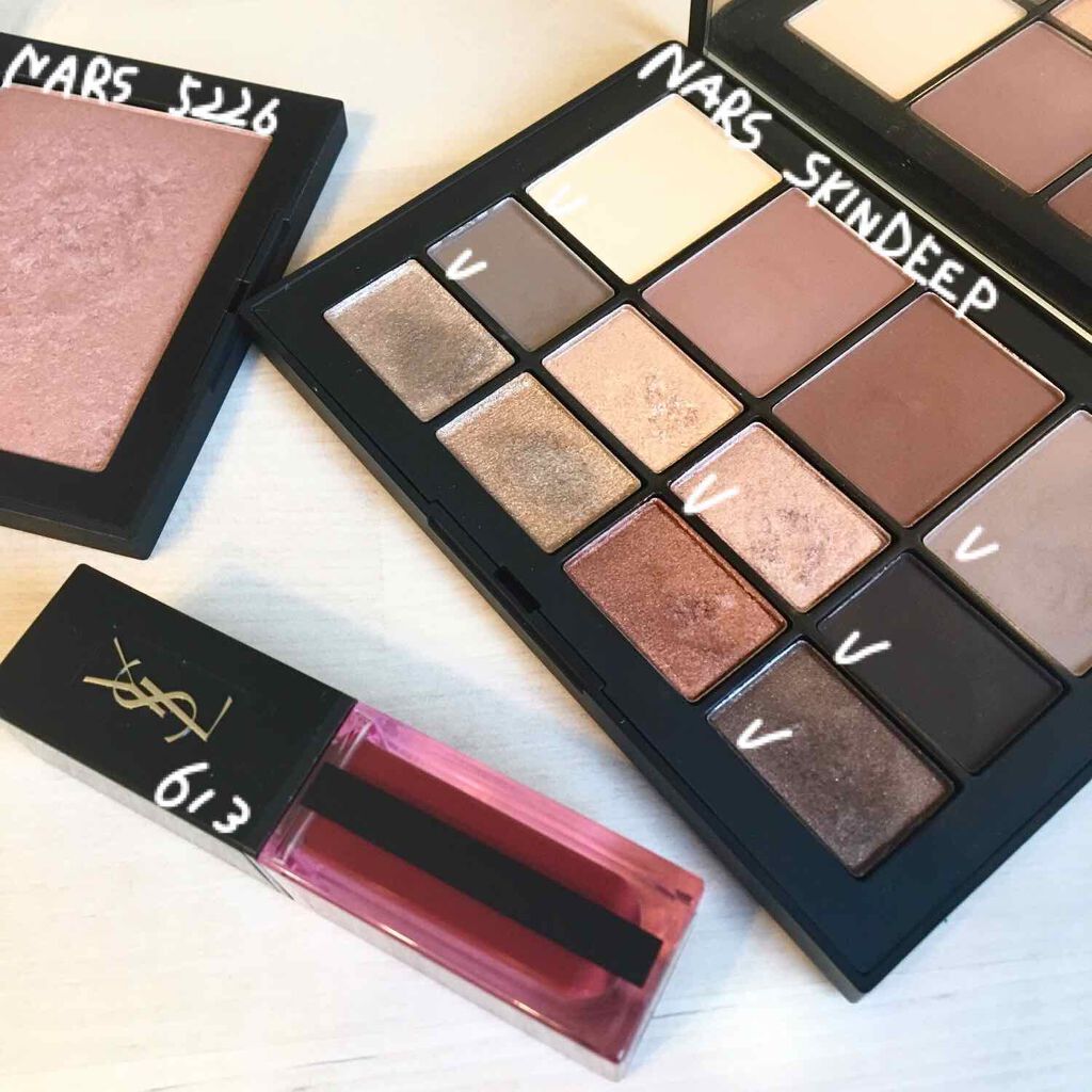 スキンディープ アイパレット /NARS/アイシャドウパレットを使ったクチコミ（2枚目）