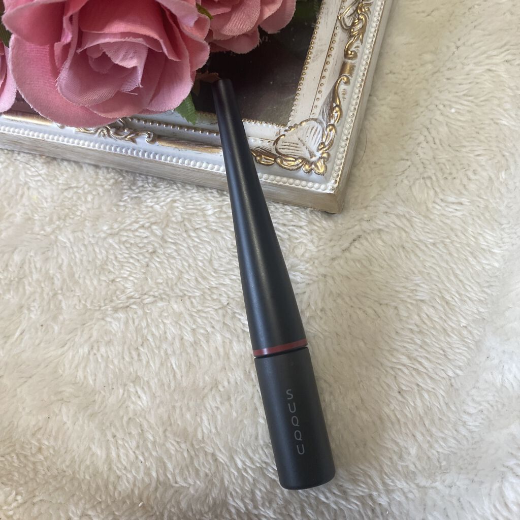 カラー インク リクイド アイライナー 03 レッド/SUQQU/リキッドアイライナーを使ったクチコミ（1枚目）