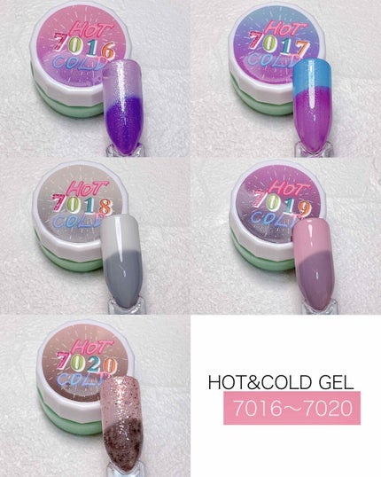 aiainail_@セルフネイル on LIPS 「ネイル工房新商品«HOT&COLDGEL»全色カラーネイル工房..」(7枚目)