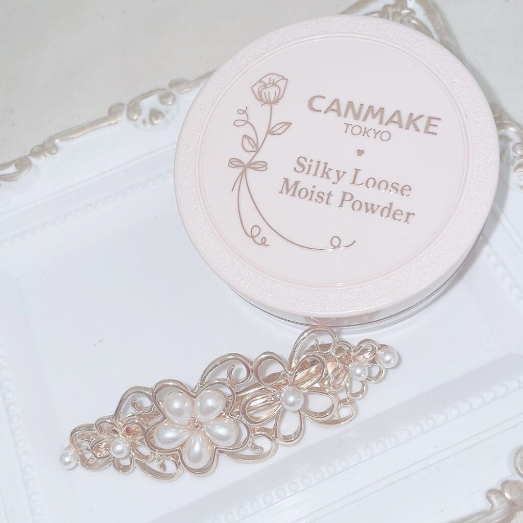 シルキールースモイストパウダー/キャンメイク/ルースパウダーを使ったクチコミ(5枚目)