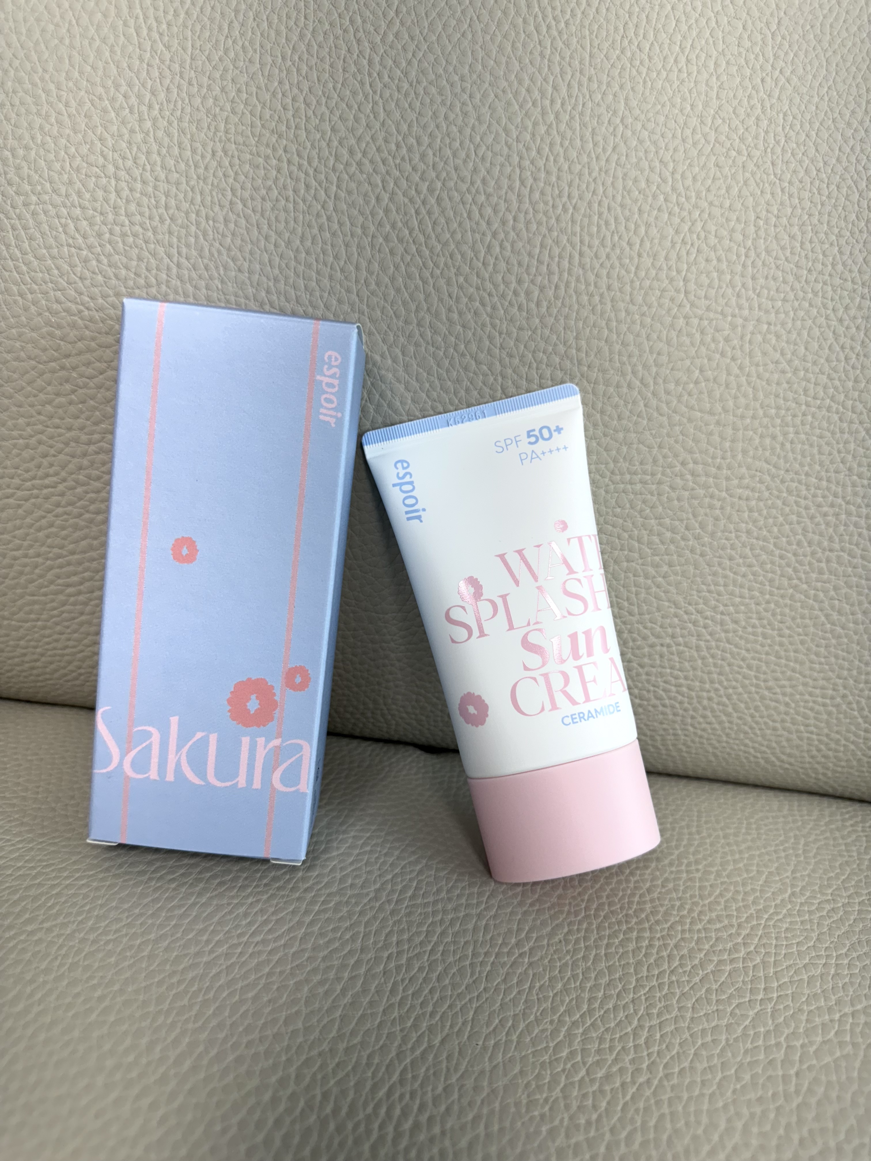 ウォータースプラッシュサンクリーム セラミド/espoir/日焼け止めクリームを使ったクチコミ（1枚目）