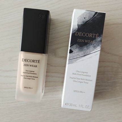 ゼン ウェア フルイド/DECORTÉ/リキッドファンデーションを使ったクチコミ(4枚目)