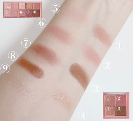 ベターザンパレット/rom&nd/アイシャドウパレットを使ったクチコミ(3枚目)