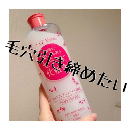 スキンコンディショナー高保湿/CEZANNE/化粧水を使ったクチコミ(1枚目)