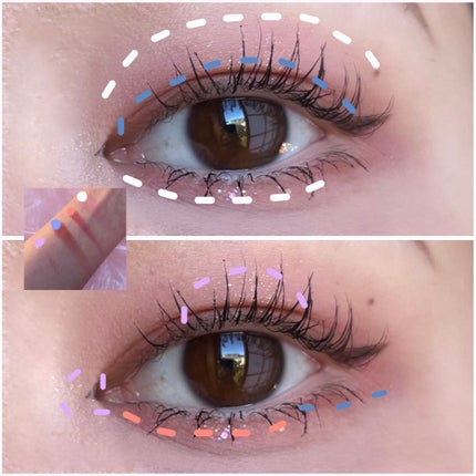 描くふたえアイライナー/CEZANNE/リキッドアイライナーを使ったクチコミ(3枚目)