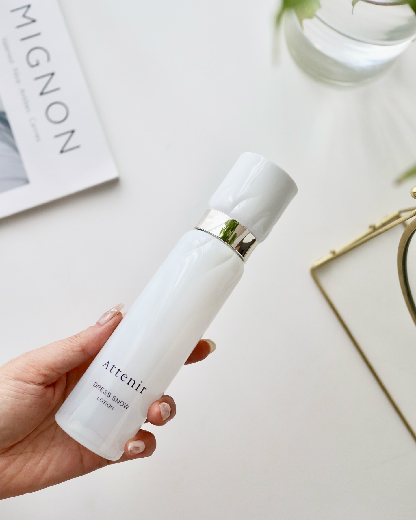 ドレススノー ローション【医薬部外品】 /アテニア/化粧水を使ったクチコミ（2枚目）