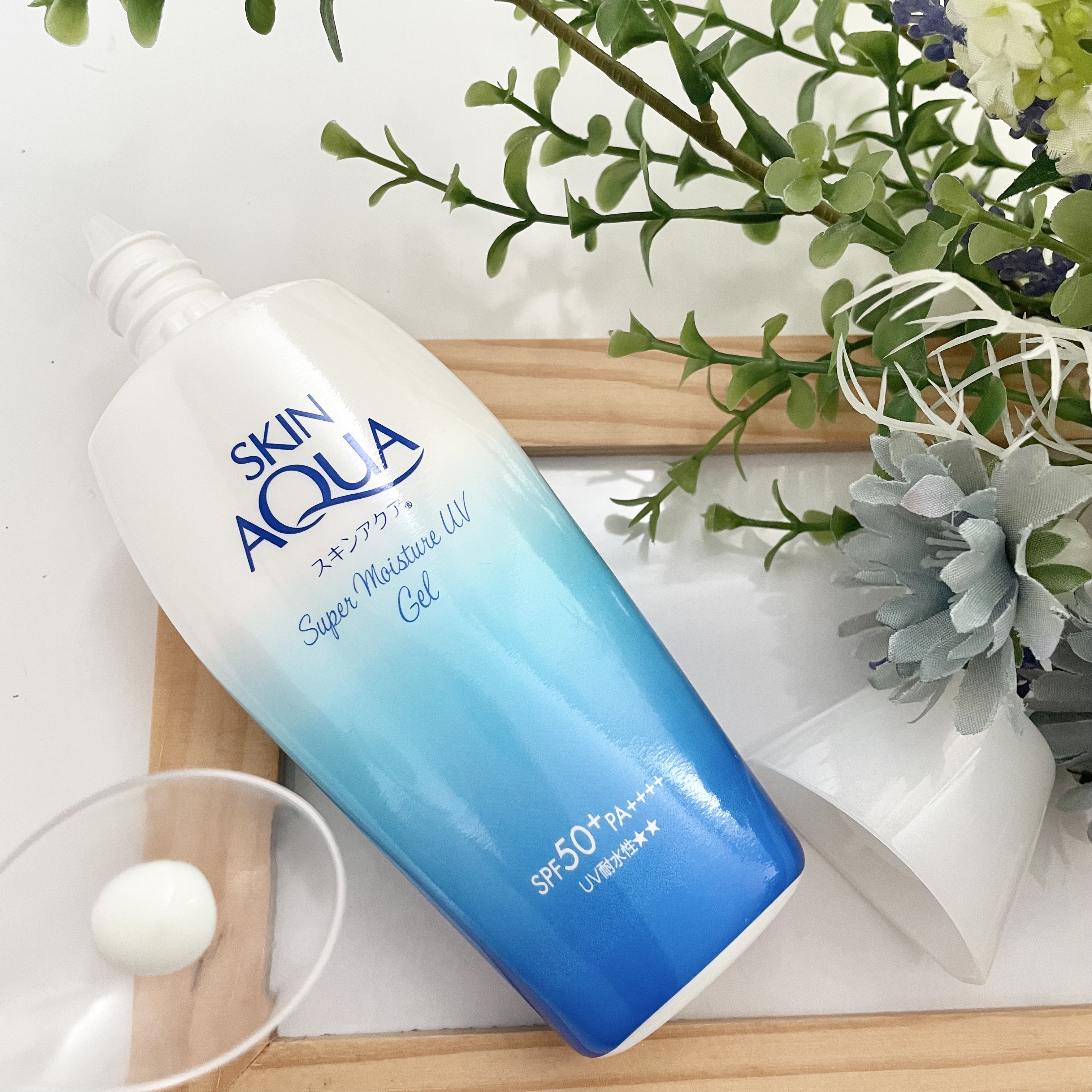 スキンアクア スーパーモイスチャージェル/スキンアクア/日焼け止めジェルを使ったクチコミ（2枚目）