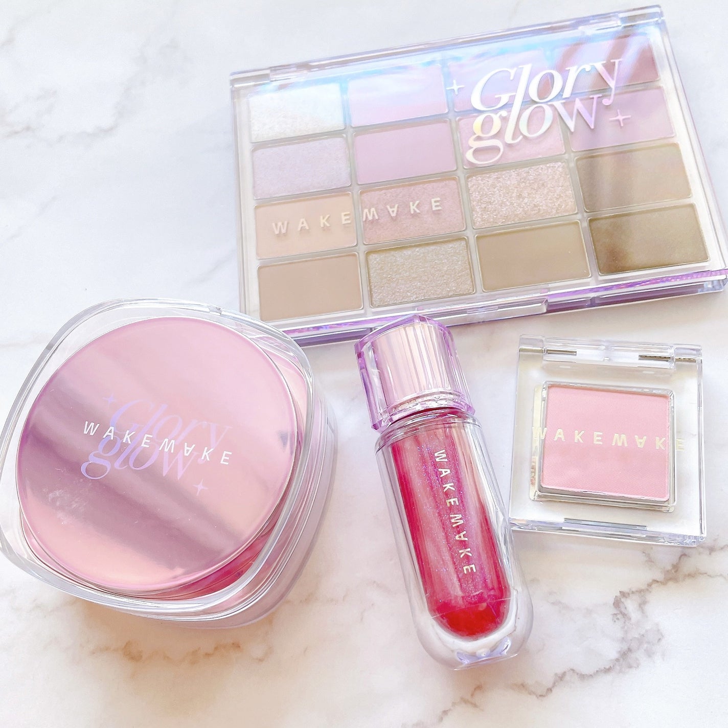 ソフトブラーリングアイパレット/wakemake/アイシャドウパレットを使ったクチコミ(3枚目)