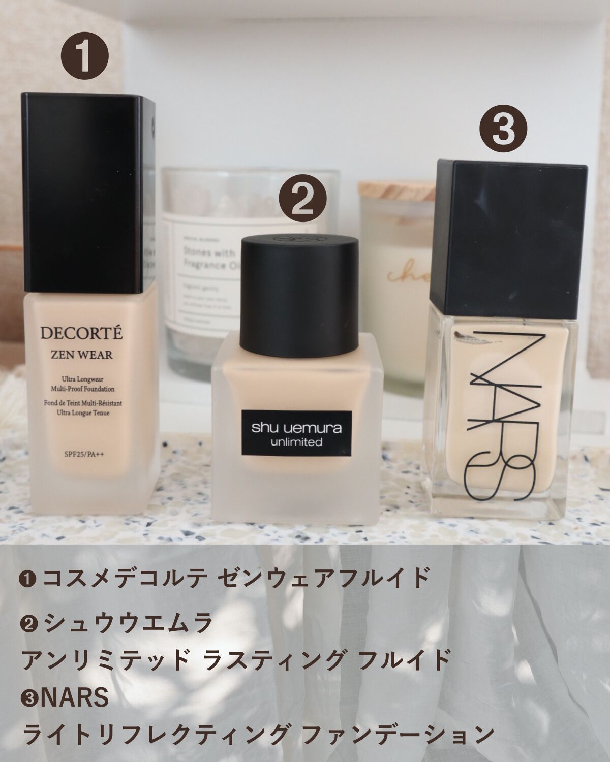 (旧)アンリミテッド ラスティング フルイド/shu uemura/リキッドファンデーションを使ったクチコミ(2枚目)