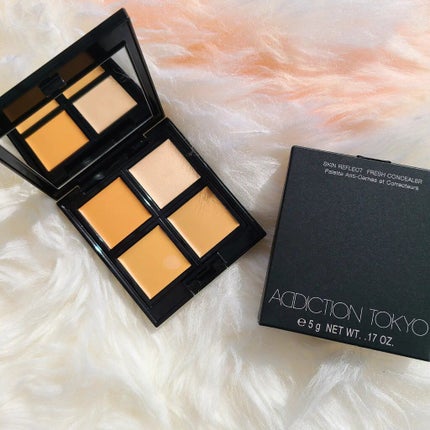 スキンリフレクト フレッシュ コンシーラー/ADDICTION/パレットコンシーラーを使ったクチコミ(1枚目)