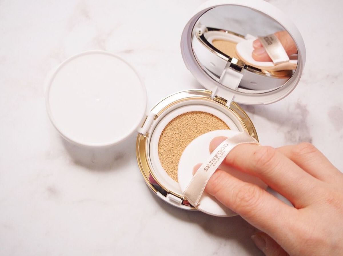 ビタフィット カバーラスティング クッション/SKINFOOD/クッションファンデーションを使ったクチコミ(1枚目)