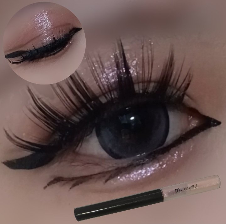 グリッターライナー(MFL リキッドアイシャドウ)/moitiful/グリッターを使ったクチコミ（1枚目）