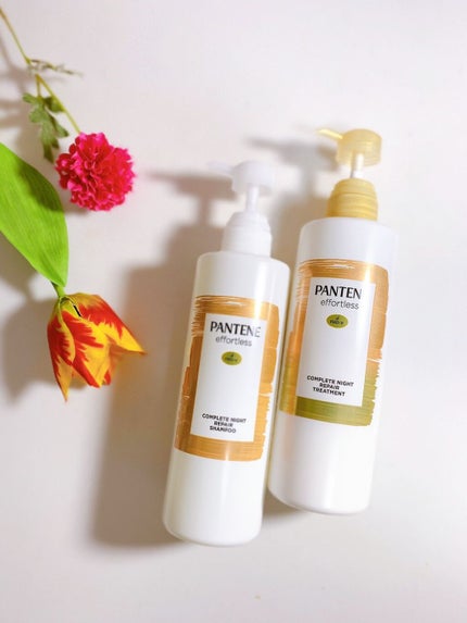 パンテーン エフォートレス コンプリートナイト リペアー シャンプー/トリートメント/パンテーン/市販シャンプーを使ったクチコミ(2枚目)