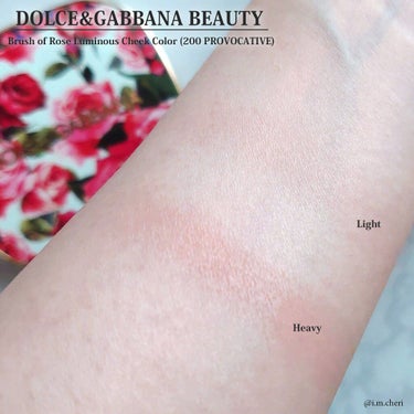 ブラッシュオブローズ ルミナスチークカラー ラブコレクター/DOLCE&GABBANA BEAUTY/パウダーチークの画像