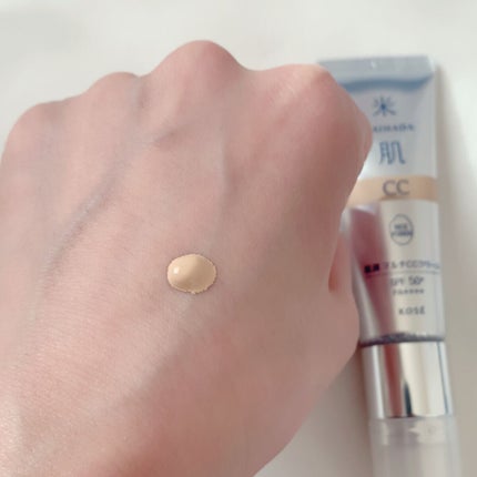 肌潤 マルチCCクリーム/米肌/CCクリームを使ったクチコミ(4枚目)
