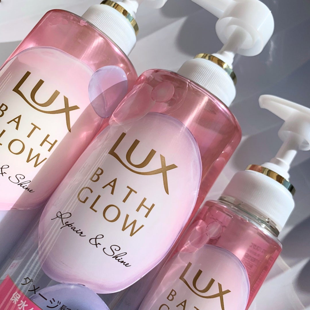 バスグロウ リペア&シャイン シャンプー / トリートメント/LUX/市販シャンプーを使ったクチコミ(1枚目)