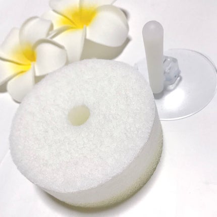 浴槽スポンジ(吸盤付)/DAISO/その他を使ったクチコミ(1枚目)