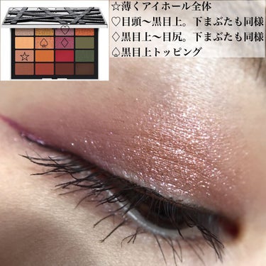 ビジュー アイシャドーパレット/NARS/パウダーアイシャドウを使ったクチコミ（2枚目）