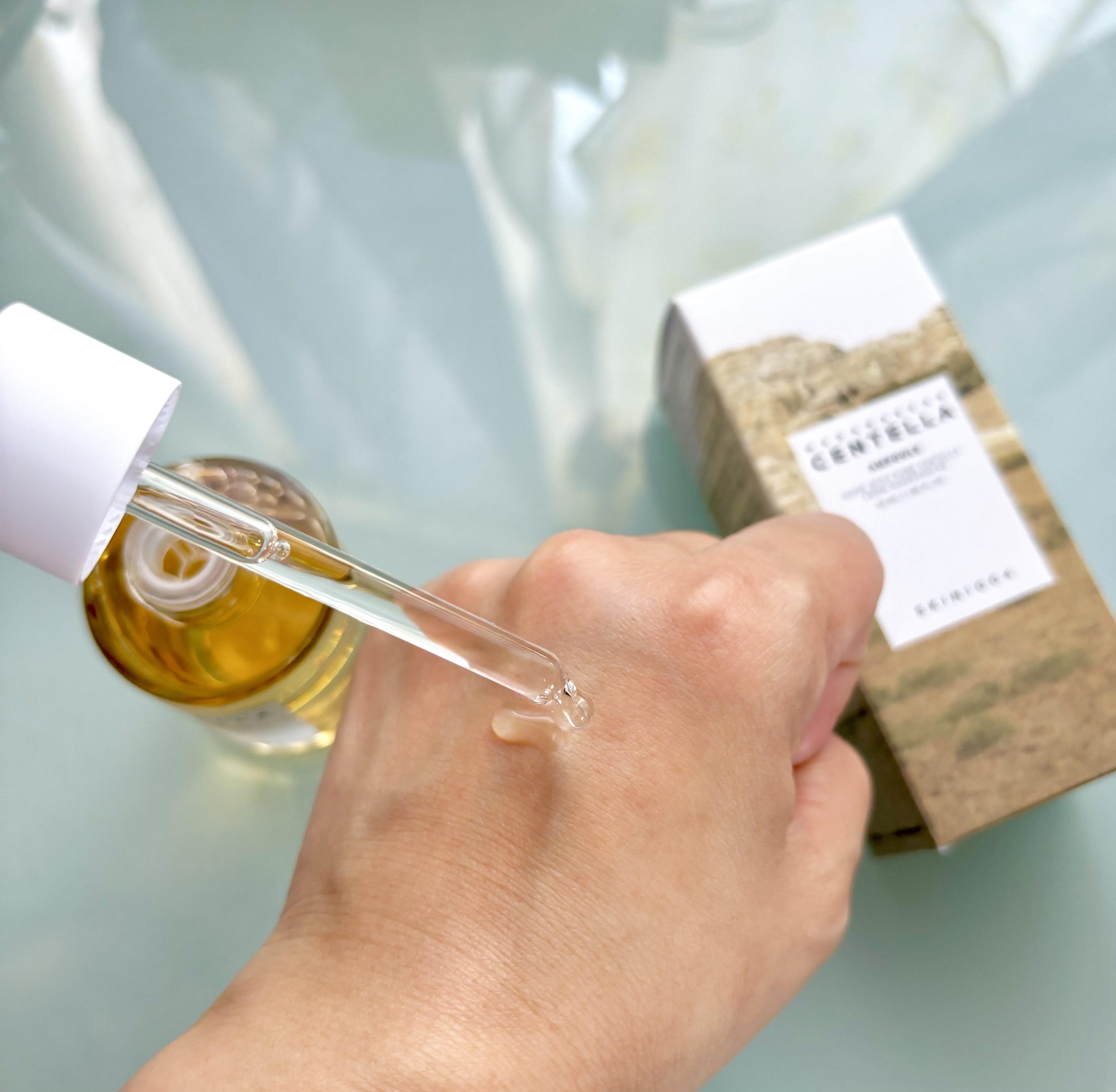 センテラ アンプル/SKIN1004/美容液を使ったクチコミ（3枚目）