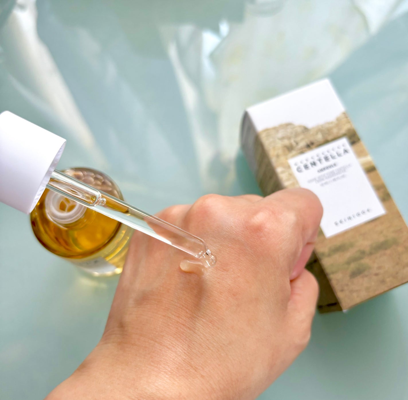 センテラ アンプル/SKIN1004/美容液を使ったクチコミ(3枚目)