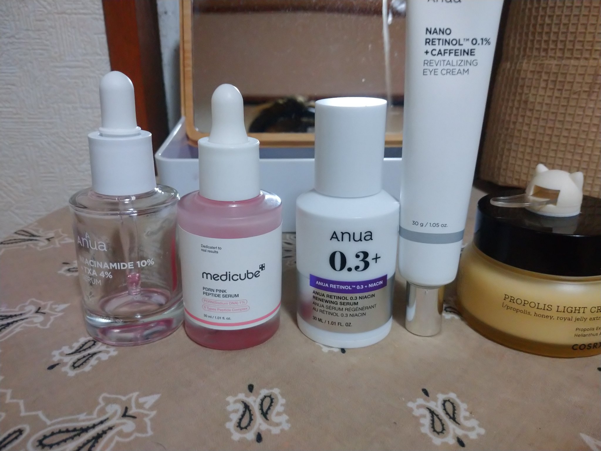 レチノール0.3 ナイアシンリニューイングセラム/Anua/美容液を使ったクチコミ（2枚目）