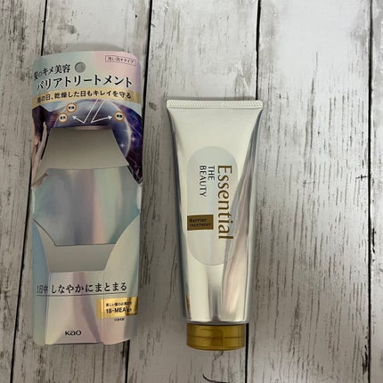 髪のキメ美容バリアトリートメント/エッセンシャル/洗い流すヘアトリートメントを使ったクチコミ(1枚目)