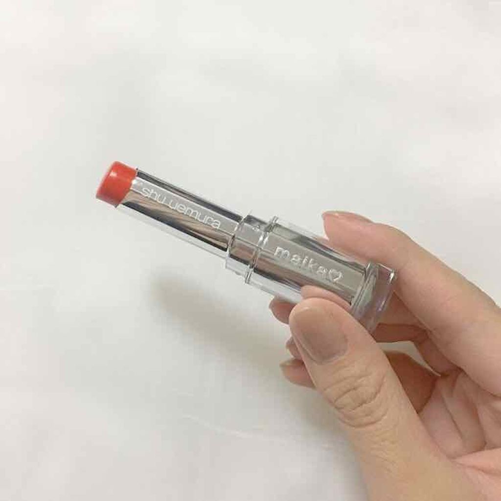 ルージュ アンリミテッド ラッカーシャイン/shu uemura/口紅を使ったクチコミ（1枚目）