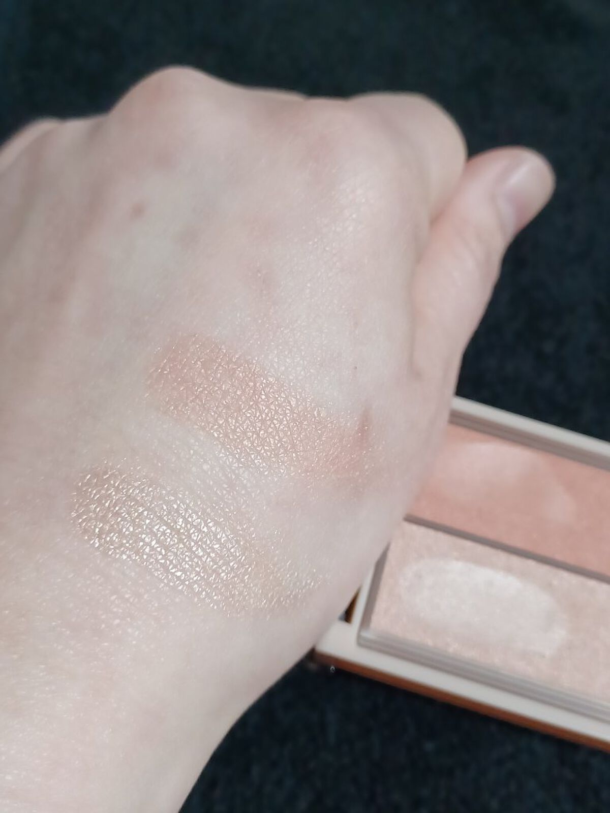 フェイスグロウカラー/CEZANNE/クリームハイライトを使ったクチコミ（2枚目）