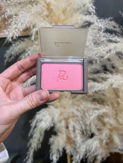 ヴェールグロウチーク 02 キューピッドピンク/Ririmew/パウダーチークを使ったクチコミ(1枚目)