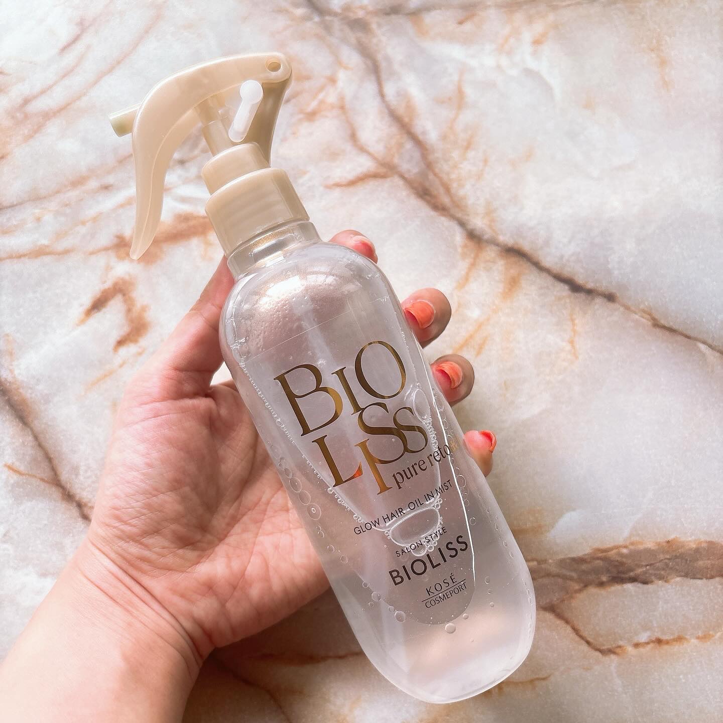 SS ビオリス ピュアレタッチ グロウヘア オイルインミスト/SSビオリス/アウトバストリートメントを使ったクチコミ（2枚目）