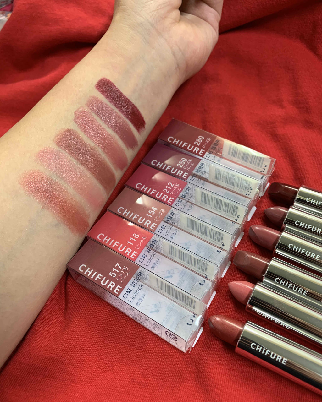口紅（詰替用）/ちふれ/口紅を使ったクチコミ（2枚目）