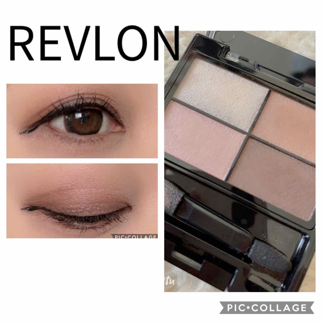 アイグロー シャドウ クワッド N/REVLON/アイシャドウパレットを使ったクチコミ(1枚目)