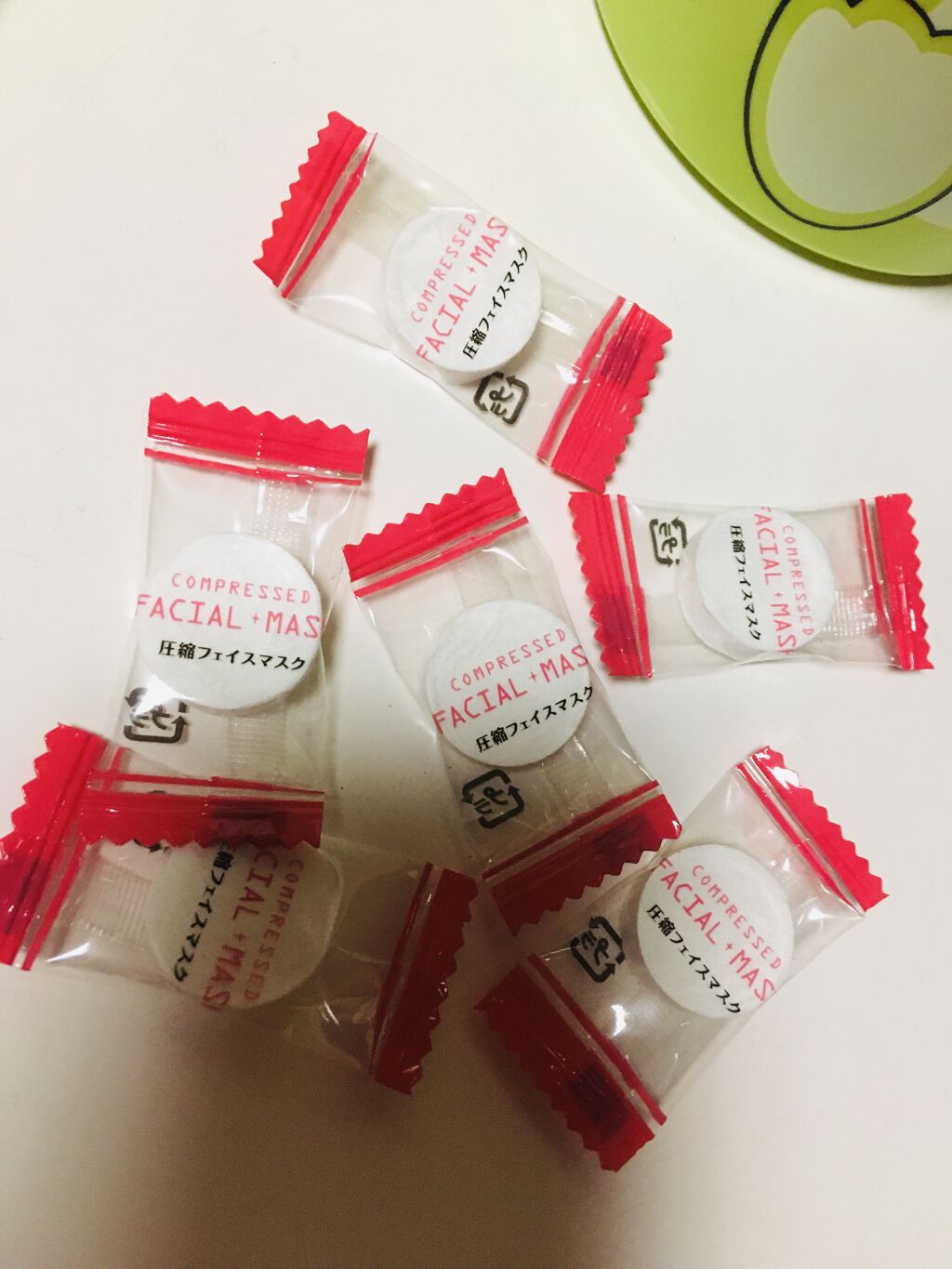 圧縮フェイスマスク/DAISO/シートマスク・パックを使ったクチコミ（1枚目）