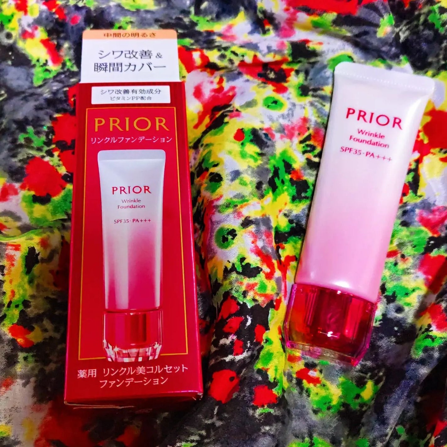 薬用 リンクル美コルセットファンデーション/プリオール/クリーム・エマルジョンファンデーションを使ったクチコミ(1枚目)