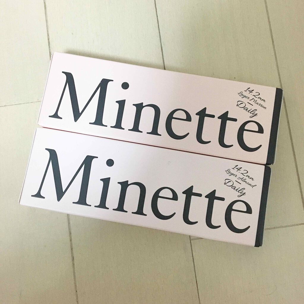 Minette レイヤーアーモンド/Minette/カラーコンタクトレンズを使ったクチコミ（1枚目）