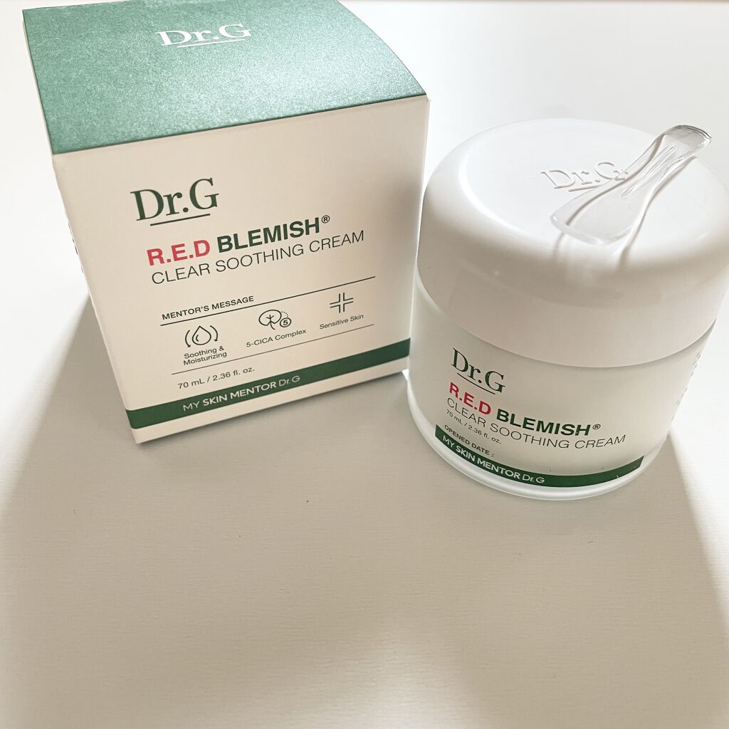 レッドB・Cスムージングクリーム/Dr.G/フェイスクリームを使ったクチコミ（2枚目）