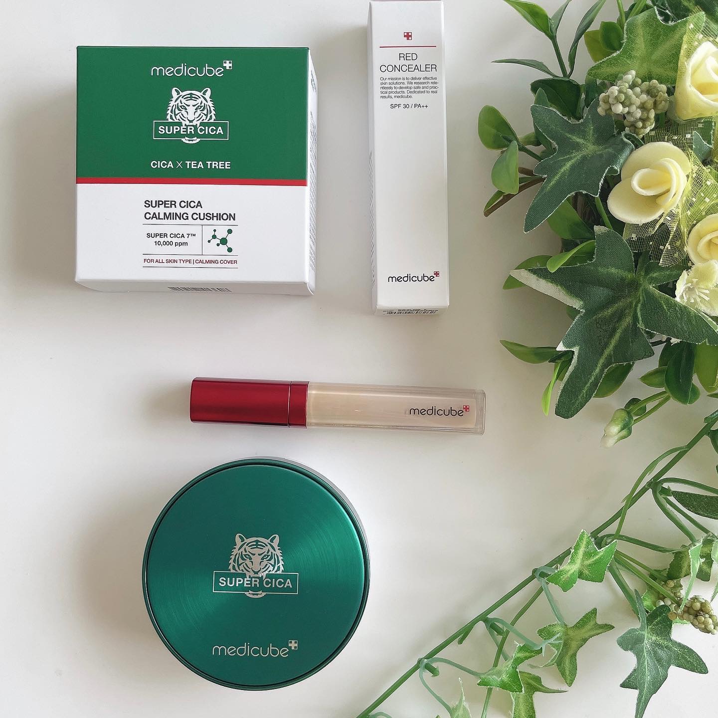 レッドコンシーラー/MEDICUBE/リキッドコンシーラーを使ったクチコミ（1枚目）