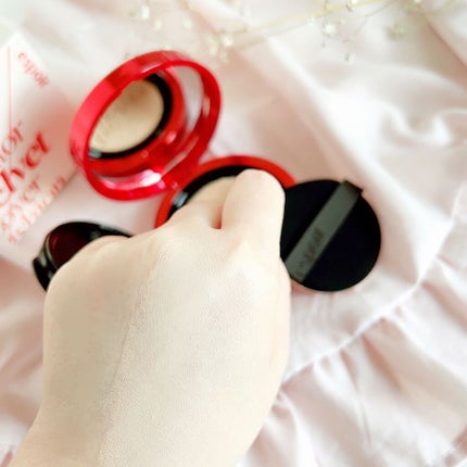 プロテーラービーベルベットカバークッション/espoir/クッションファンデーションを使ったクチコミ(6枚目)