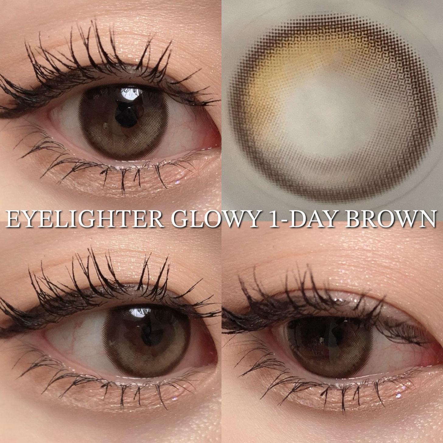 Glowy 1day/OLENS/ワンデー（１DAY）カラコンを使ったクチコミ（3枚目）