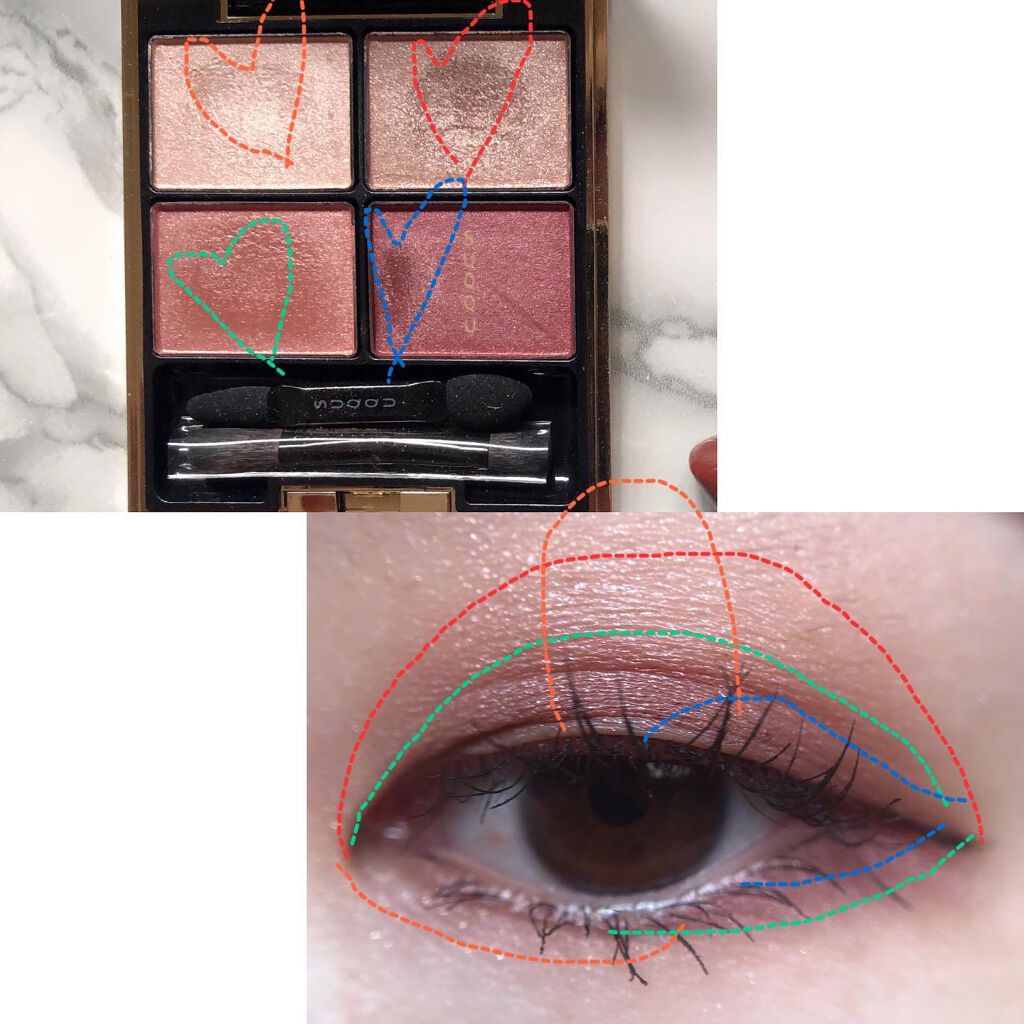 デザイニング カラー アイズ/SUQQU/アイシャドウパレットを使ったクチコミ（2枚目）