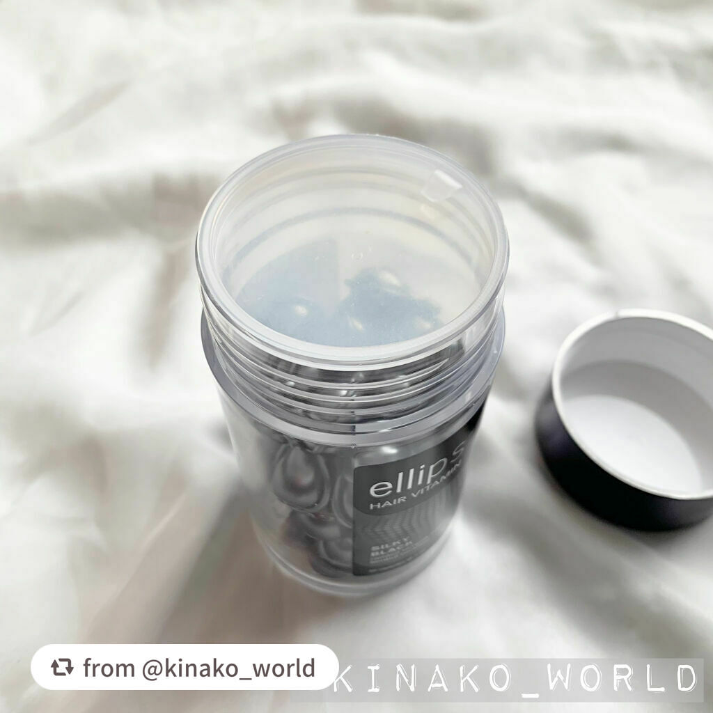 ellips（エリップス）公式アカウントのクチコミ「【kinako_worldさんから引用】

“6個入りが良かったのでリピート！珍しい黒髪用でし.....」（3枚目）
