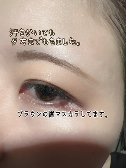 ウォータープルーフ アイブロウ (しずく型芯)/FASIO/アイブロウペンシルを使ったクチコミ(4枚目)