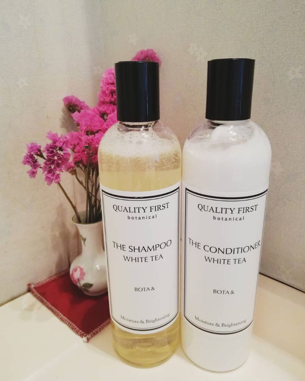 ボタアンド ザ シャンプー <WHITE TEA>/クオリティファースト/市販シャンプーを使ったクチコミ（1枚目）