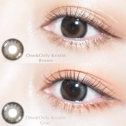 One & Only Kristin/Hapa kristin/カラーコンタクトレンズを使ったクチコミ(8枚目)